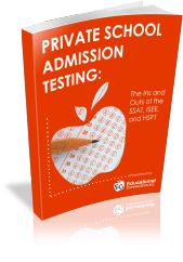 private school admission testing
