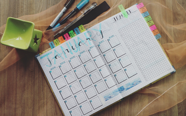 Use Planner in January