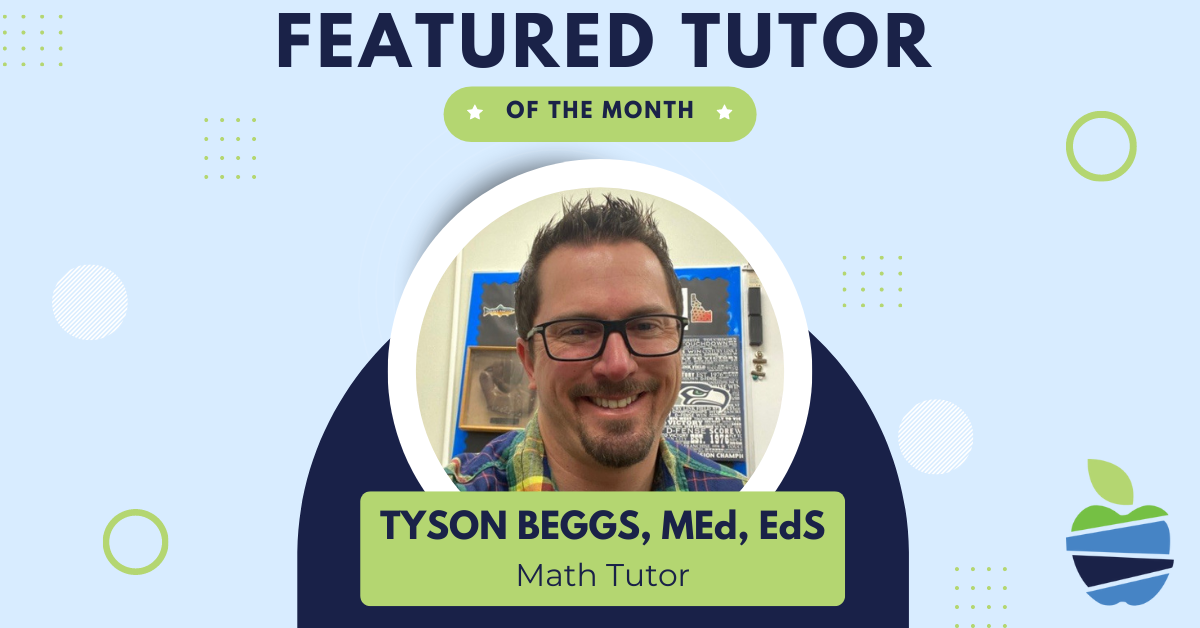 Featured Tutor of the Month for September is Tyson Beggs